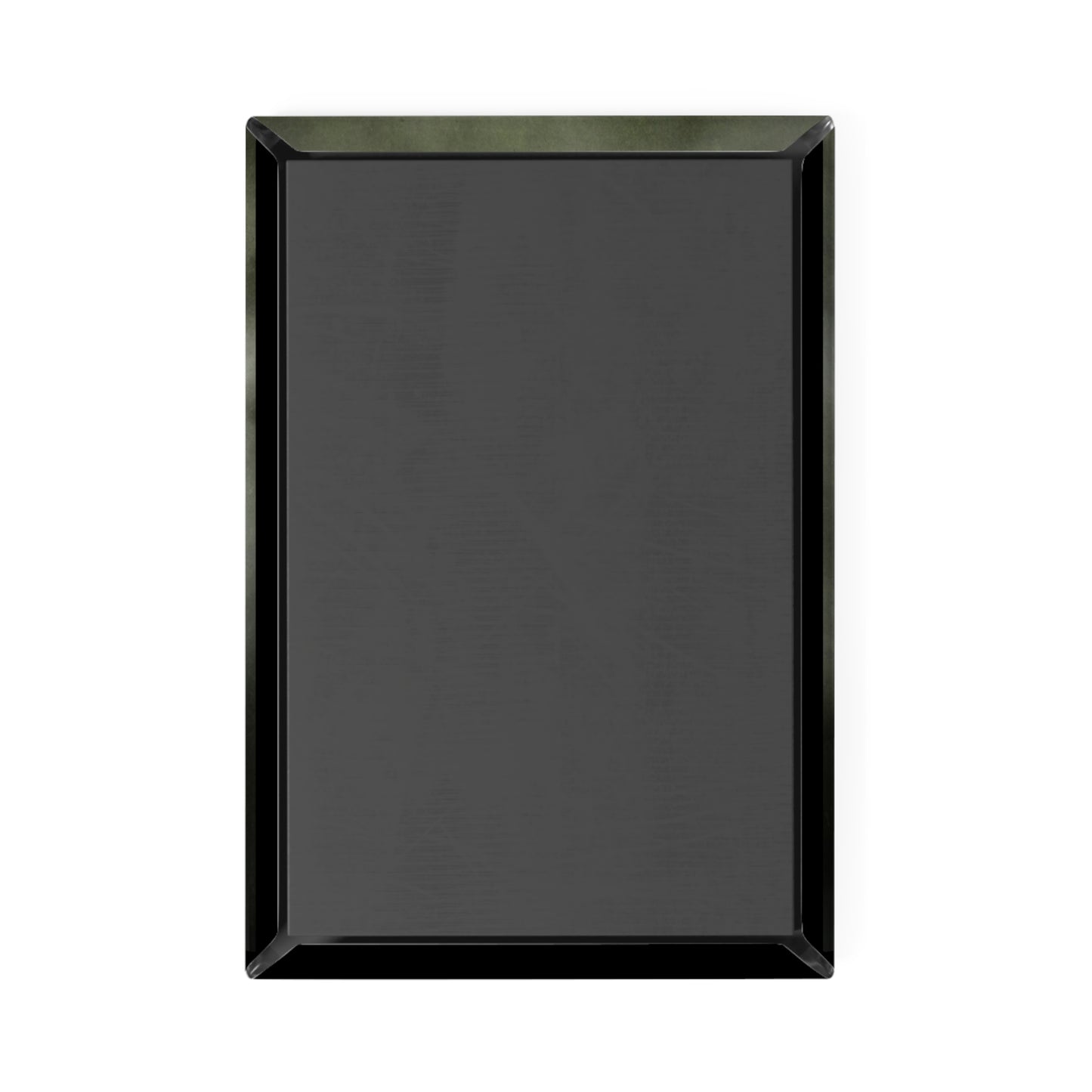 Edgar Allan Poe rectangle button magnet by Mister Sam Shearon — gothic dark art, The Raven, horror literature, human-made, non-AI.
