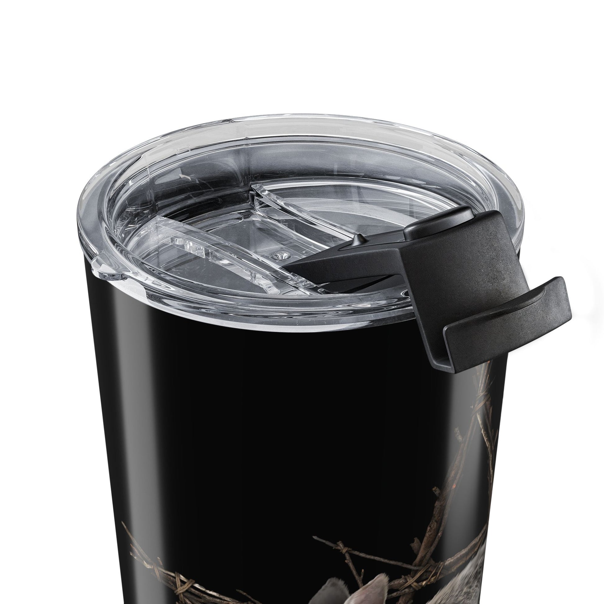 Fallen Star insulated tumbler — occult pentagram design by Mister Sam Shearon