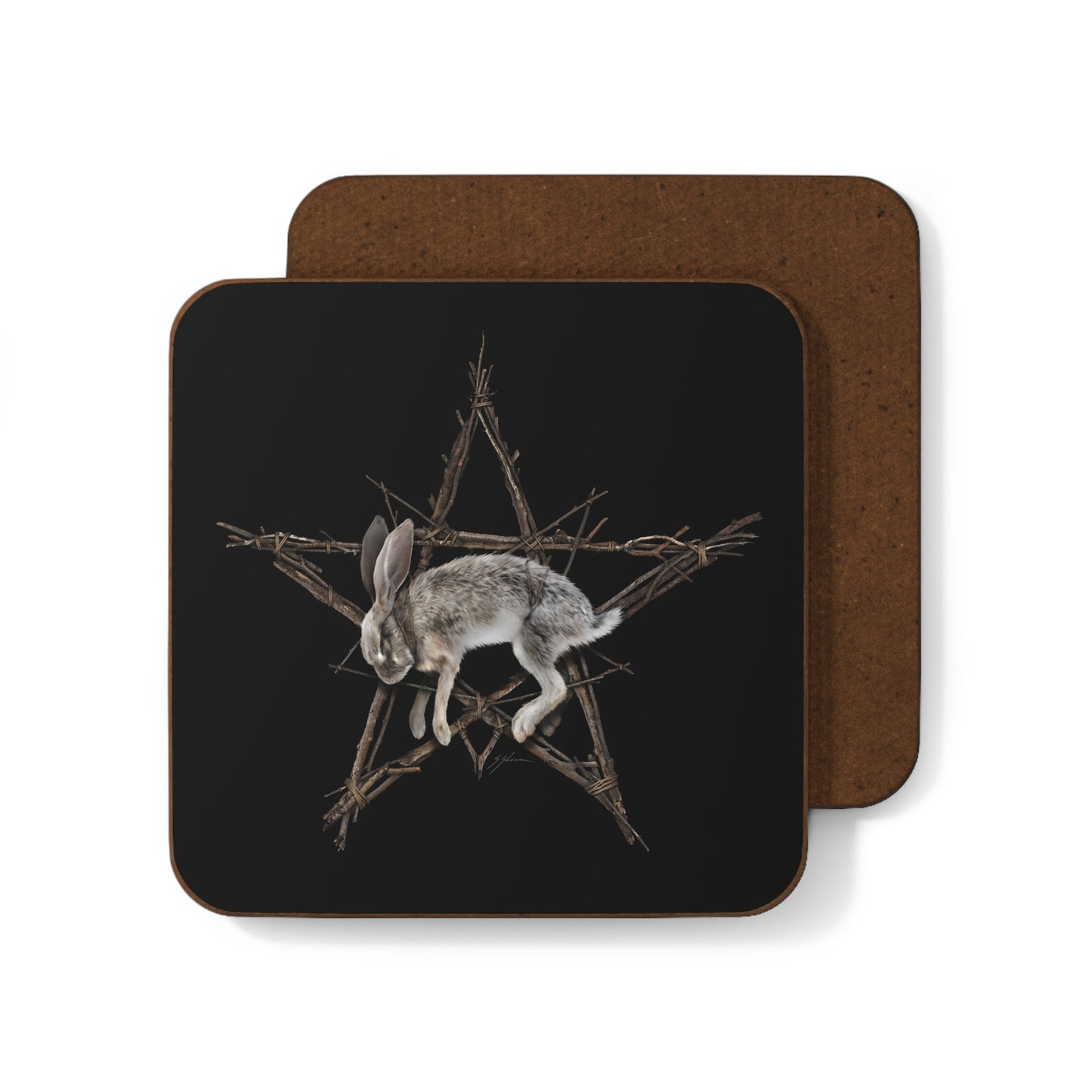 Fallen Star — Hardboard Back Coaster