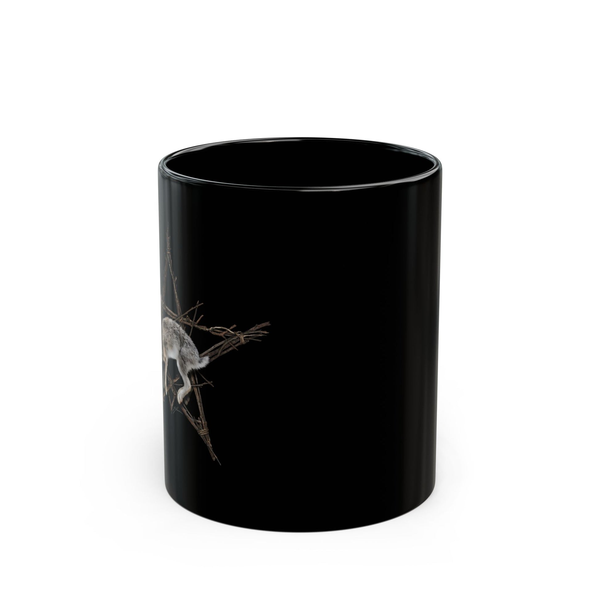 Fallen Star mug side view — gothic witchcraft home decor by Mister Sam Shearon