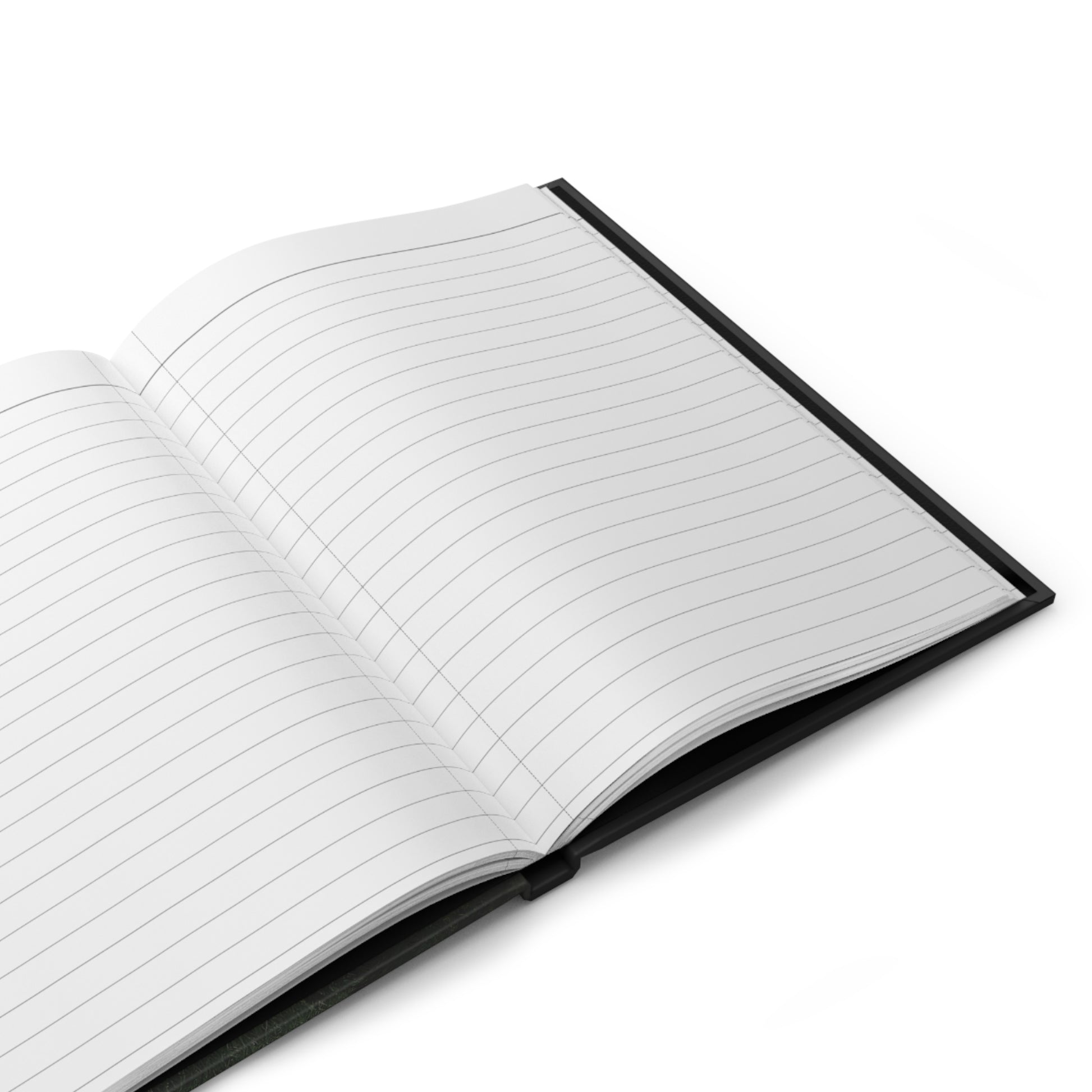 Nightcrawler journal on desk — dark art cryptid stationery by Mister Sam Shearon