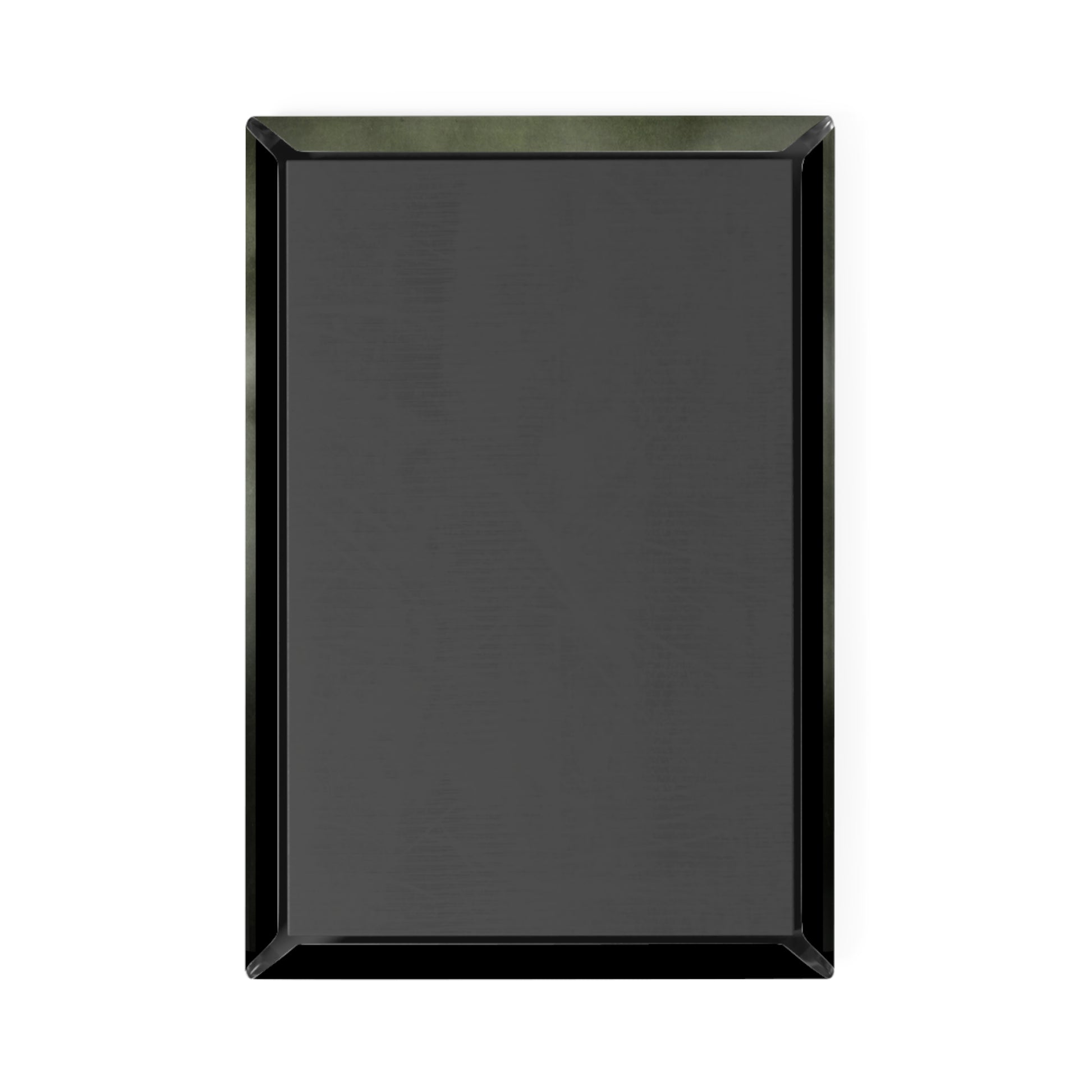 Edgar Allan Poe rectangle button magnet by Mister Sam Shearon — gothic dark art, The Raven, horror literature, human-made, non-AI. 