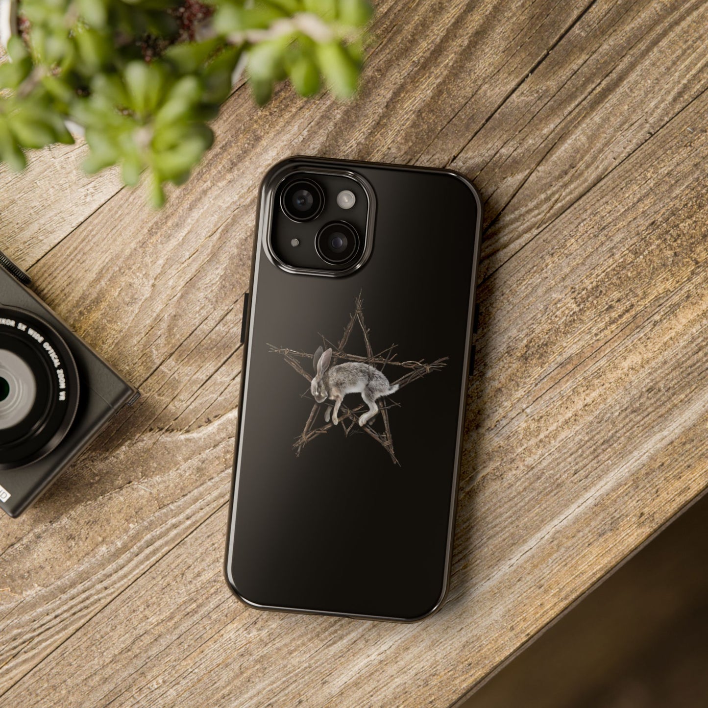 Fallen Star tough case on desk — witchcraft dark art by Mister Sam Shearon