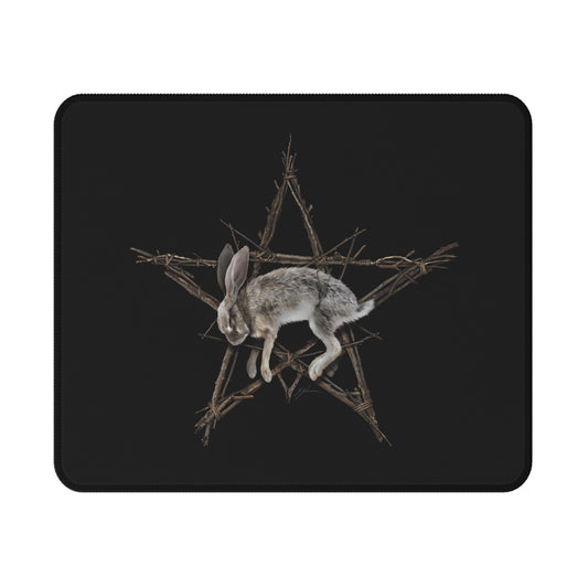 Fallen Star witchcraft mouse pad — dark art by Mister Sam Shearon