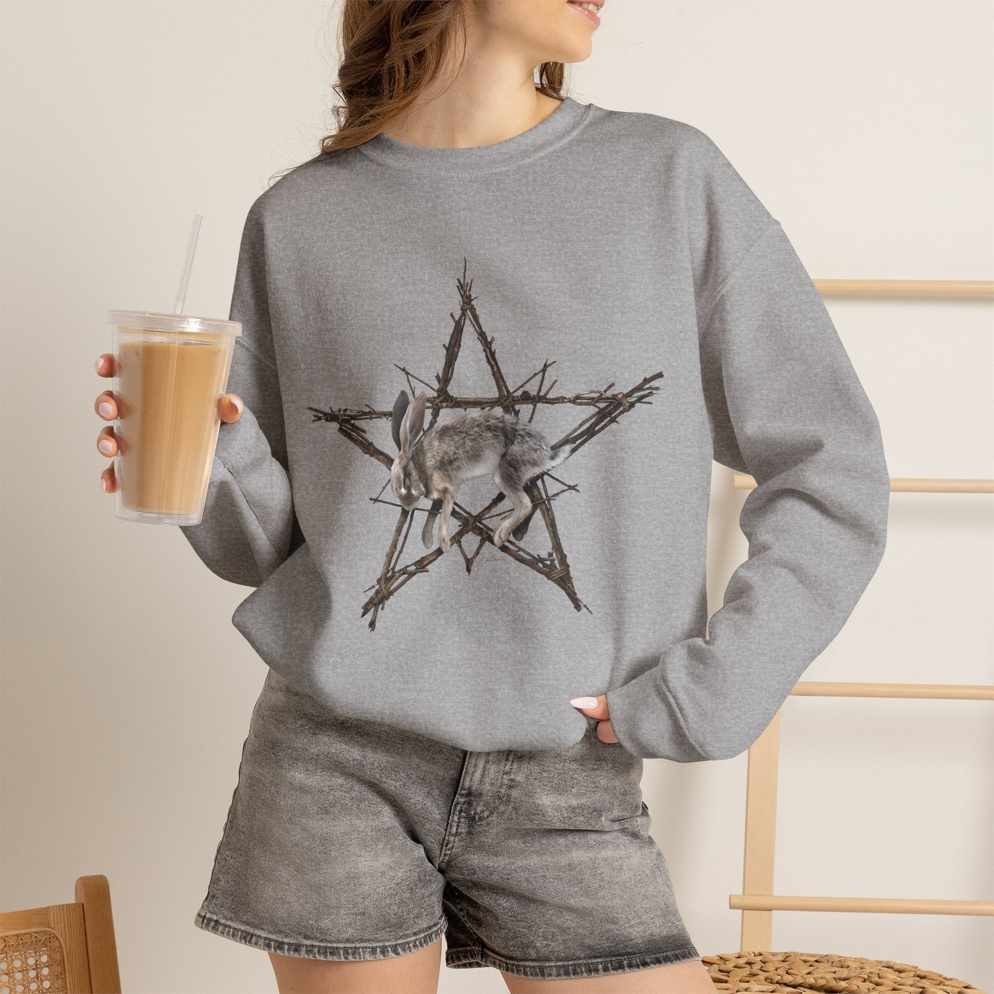 Fallen Star crewneck sweatshirt — Mister Sam Shearon witchcraft collection
