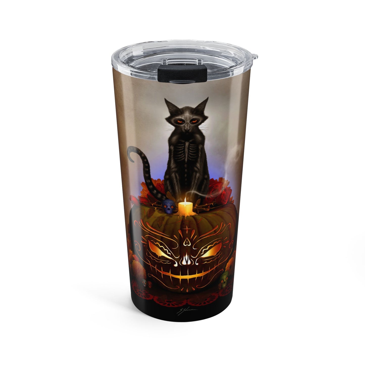 Día De Los Meowtos — Tumbler 20oz