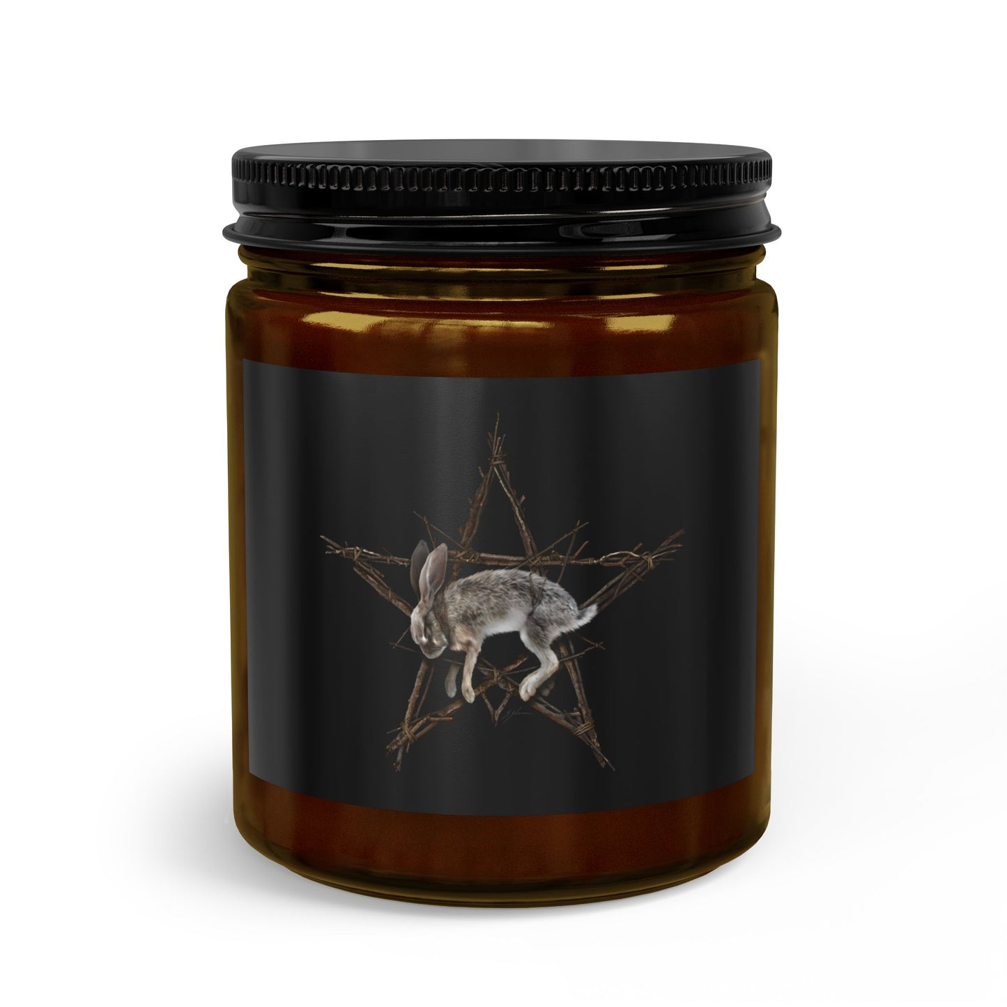 Fallen Star candle gift set flat lay — Mister Sam Shearon pagan witchcraft dark art 