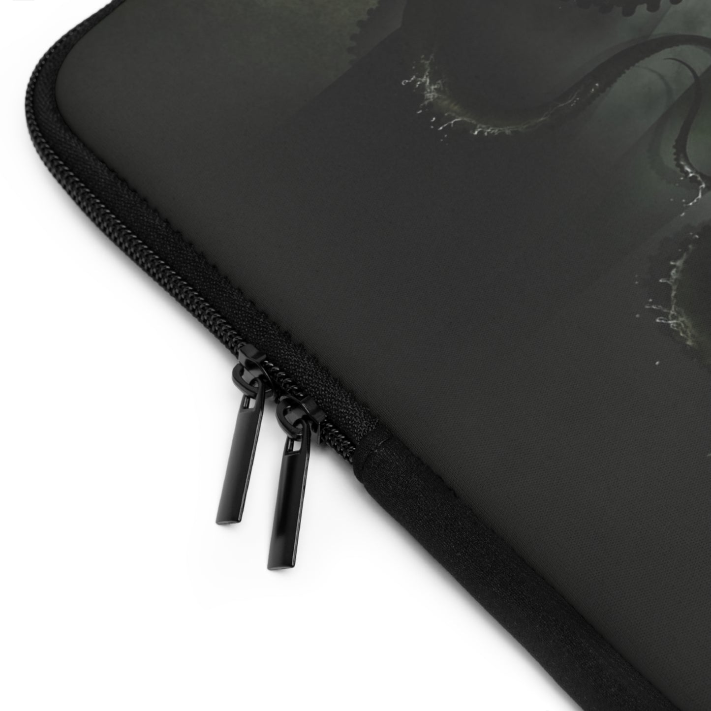 H.P. Lovecraft laptop sleeve — Cthulhu cosmic horror art by Mister Sam Shearon, available 7–17"