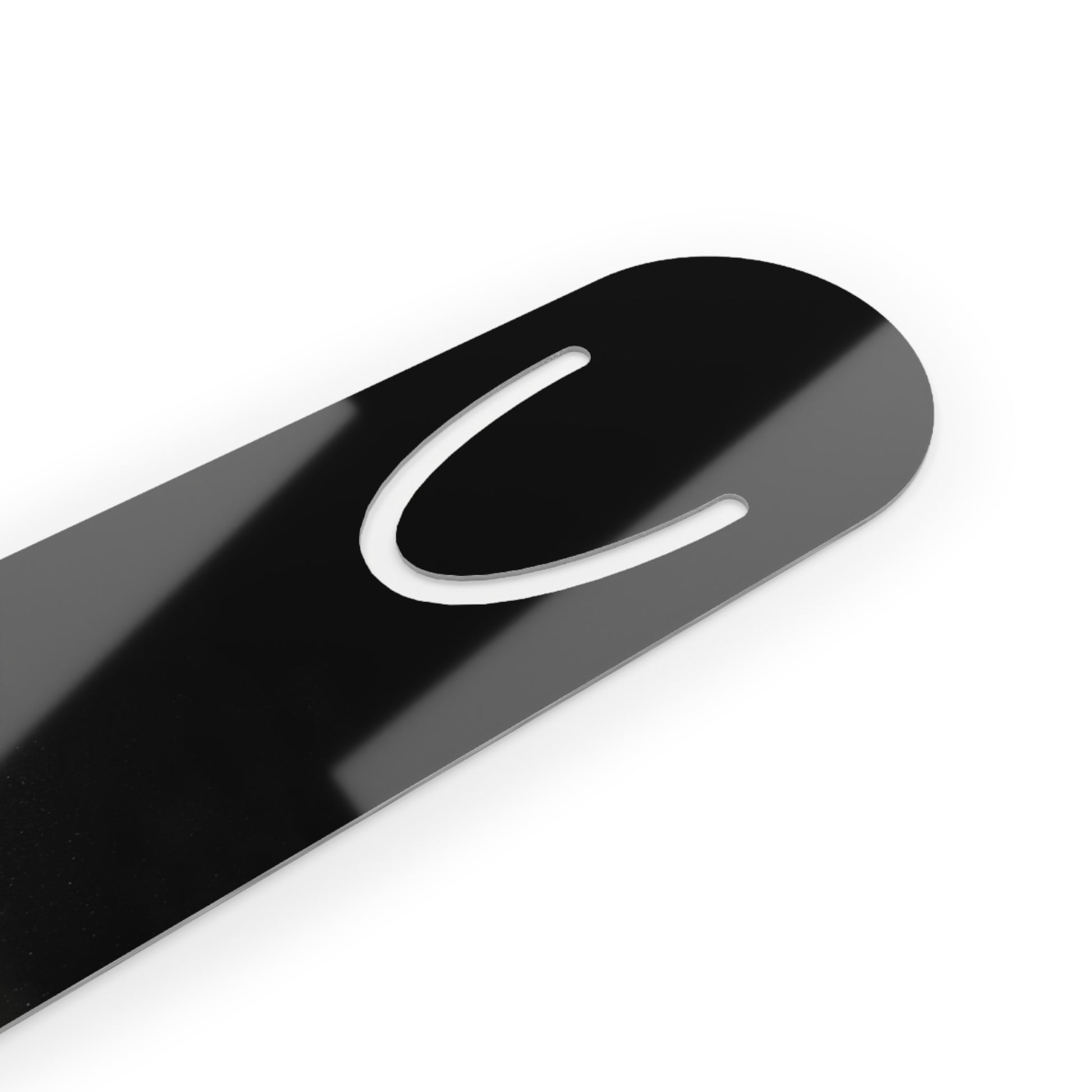 Nightcrawler aluminum bookmark by Mister Sam Shearon — dark art, cryptid, creepypasta, paranormal, horror, human-made, non-AI. 